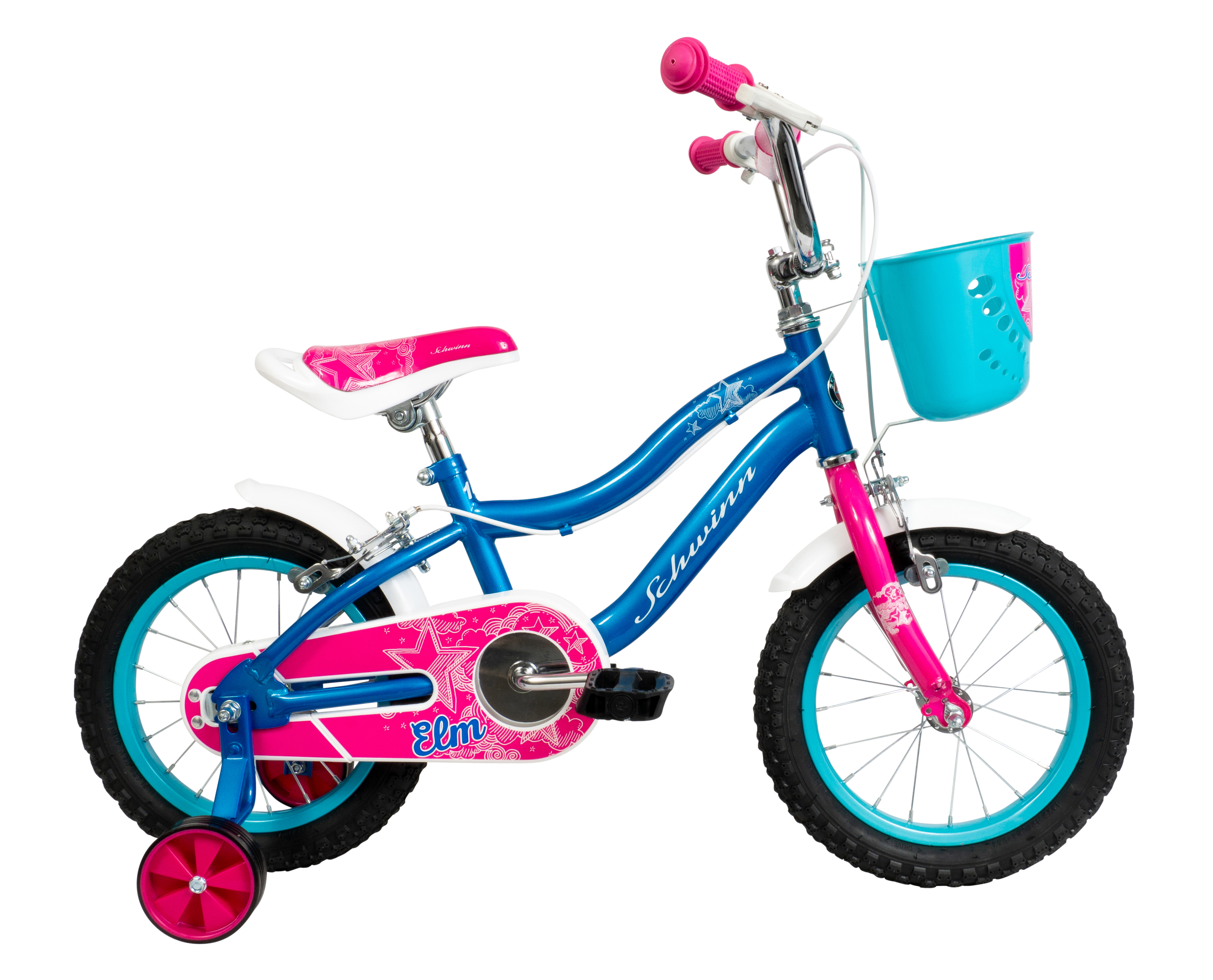 Schwinn Elm 14 Inch Wheel Kids Bike Blue