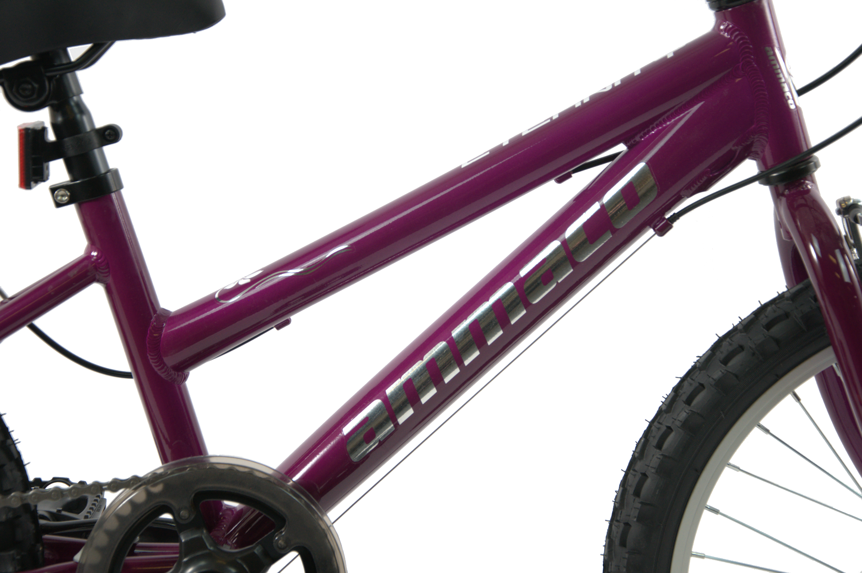 Ammaco Eternity 18 Inch Wheel Kids Bike Purple