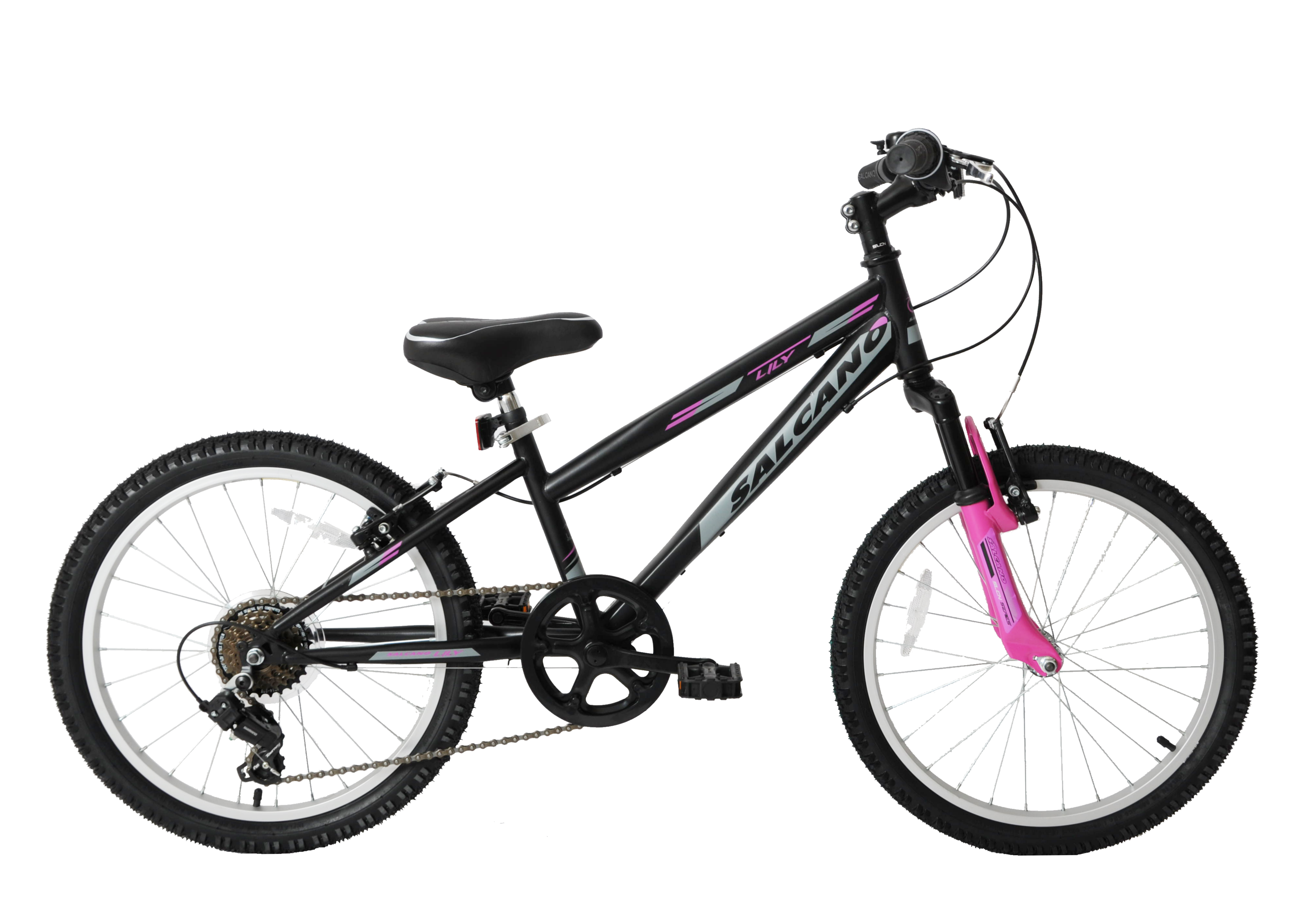 Lily 20 Inch Wheel Kids Bike Black