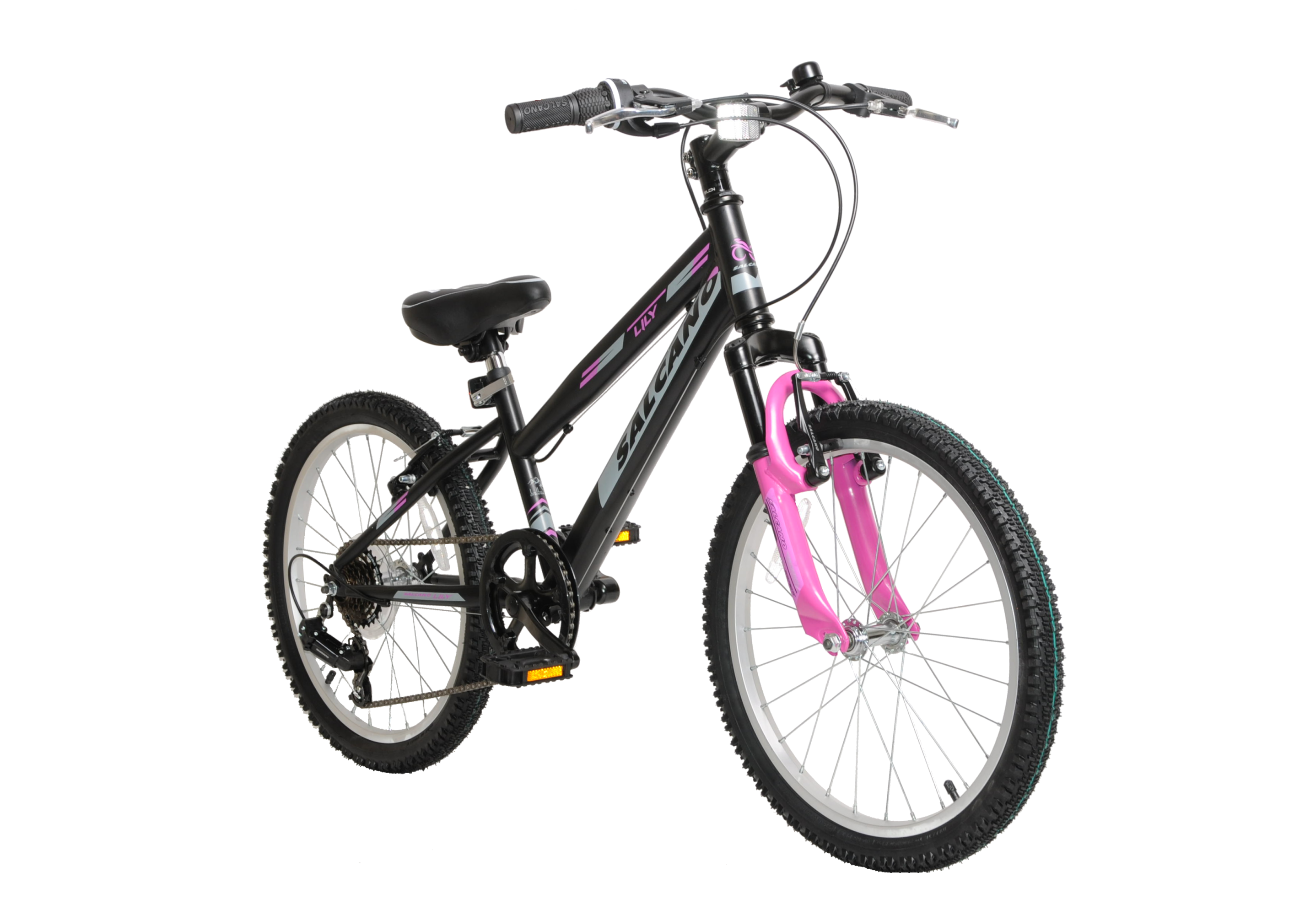 Lily 20 Inch Wheel Kids Bike Black