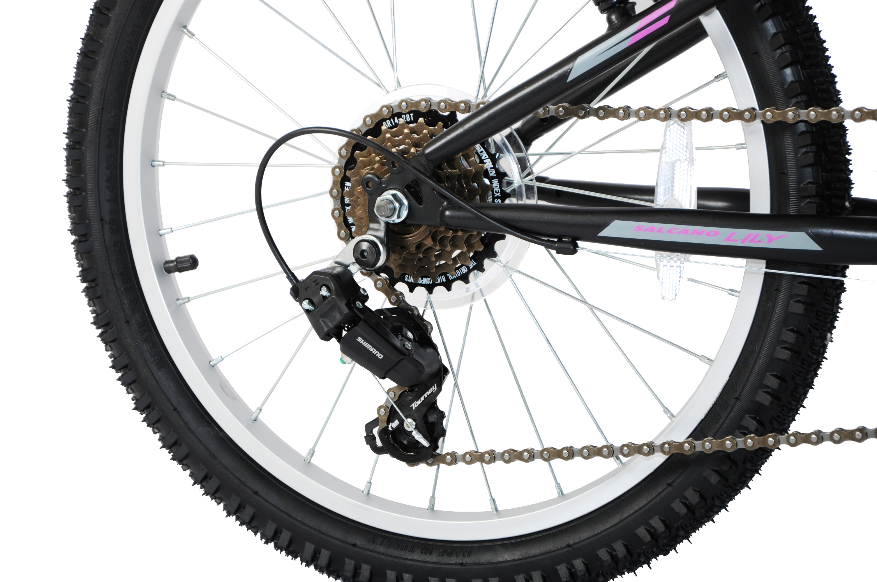 Lily 20 Inch Wheel Kids Bike Black