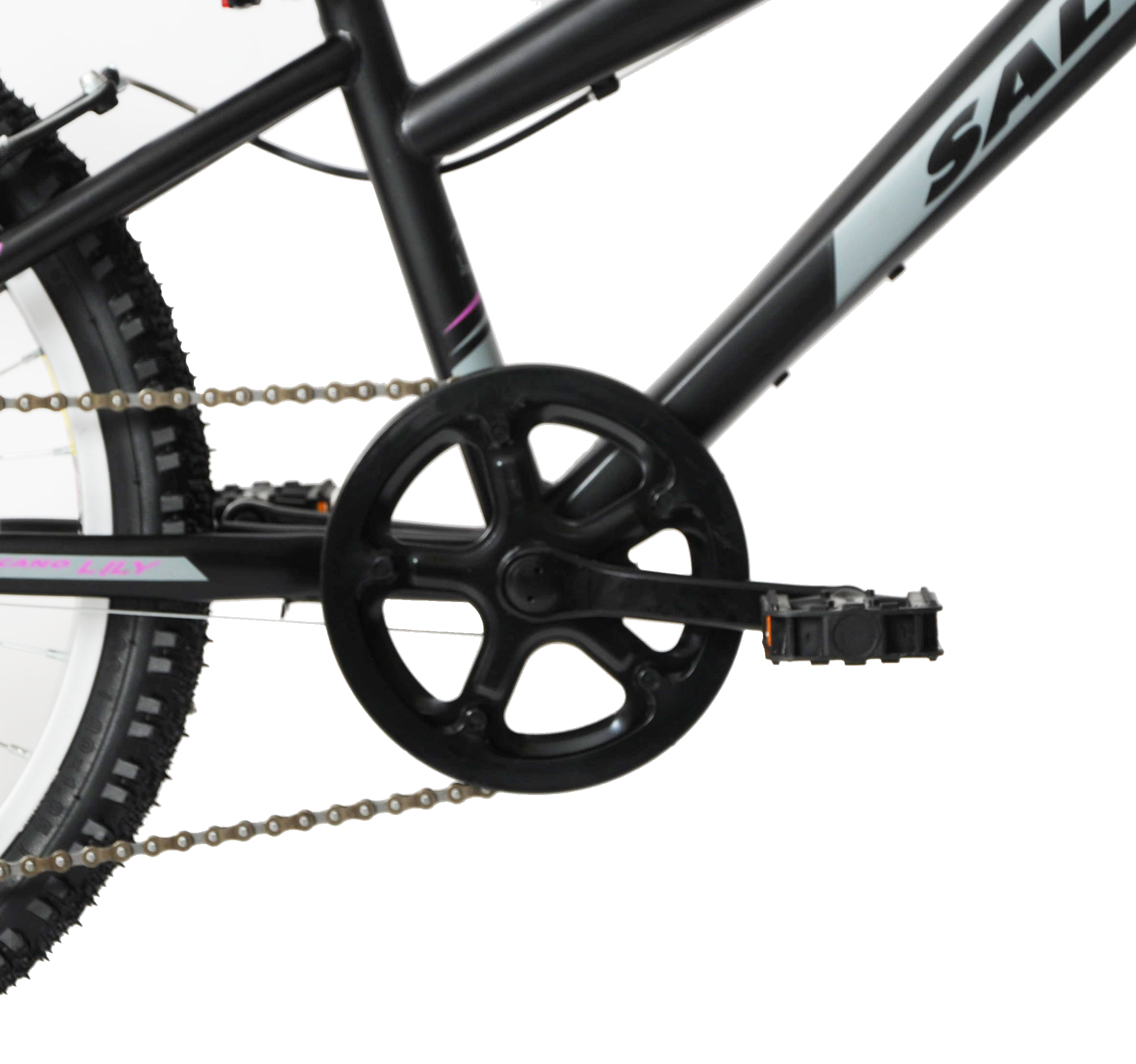 Lily 20 Inch Wheel Kids Bike Black