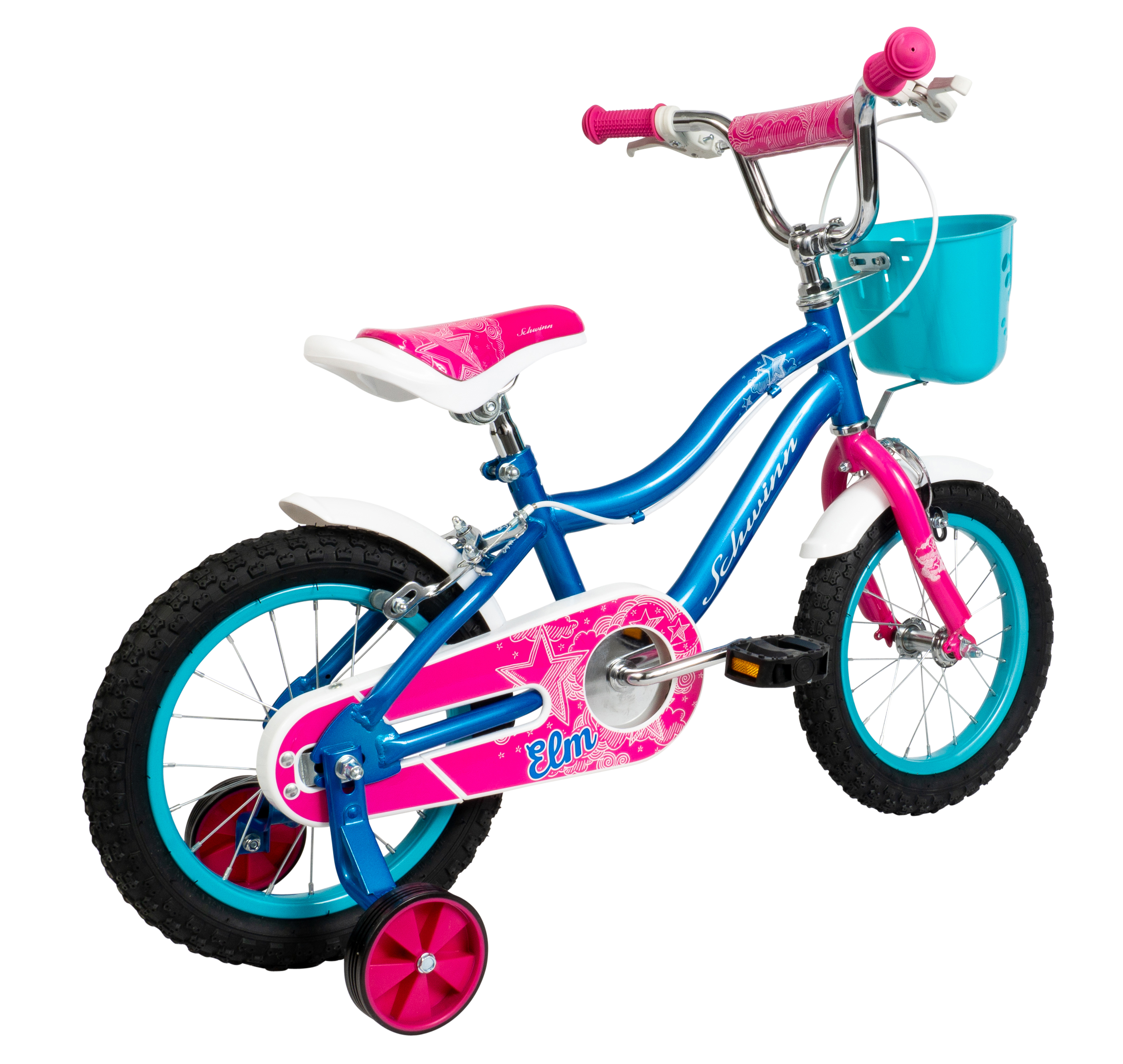 Schwinn Elm 14 Inch Wheel Kids Bike Blue