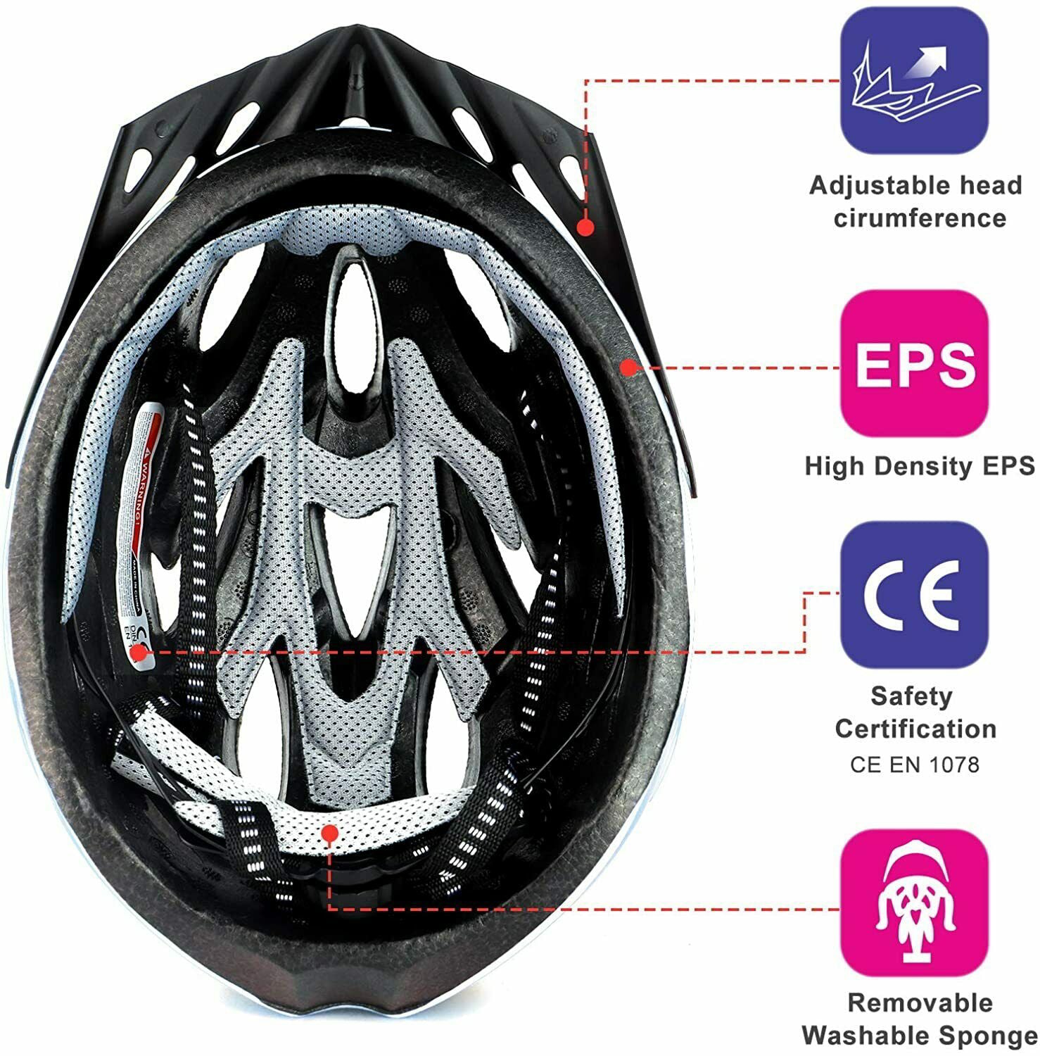 Prolinx In Mould Sport Helmet Black